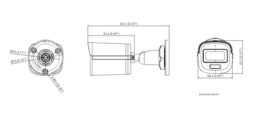 DS-2CE10DF0T-LPFS 2.8MM