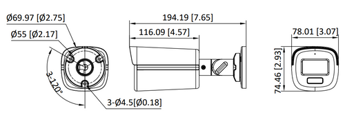 DS-2CE12DF3T-LFS 3.6MM