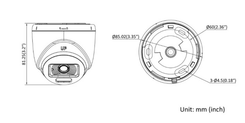 DS-2CE70DF0T-LPFS 2.8MM