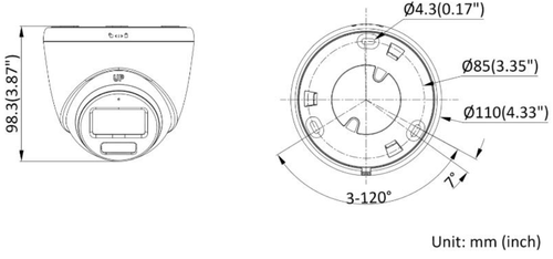 DS-2CE72DF0T-LFS 2.8MM